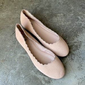 MIA Tan/Light Pink Ballet Flat